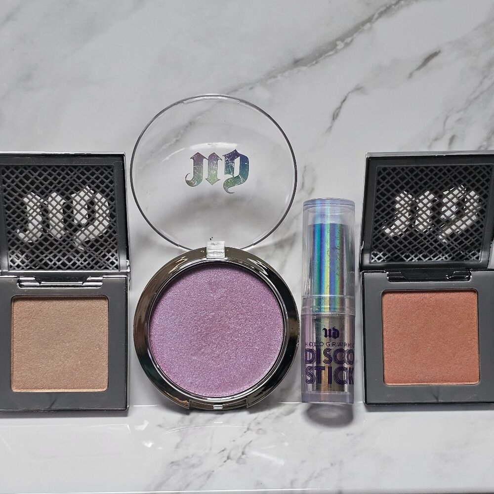 Urban Decay Highlighter Lot-SIN-FIREBALL-DISCO QUEEN